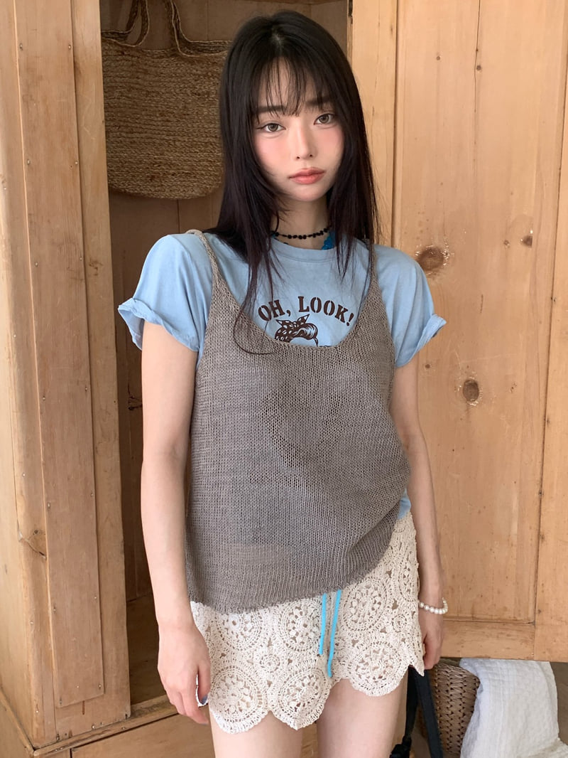 Tarabymotion - Korean Women Fashion - #momslook - Retro Tee - 5