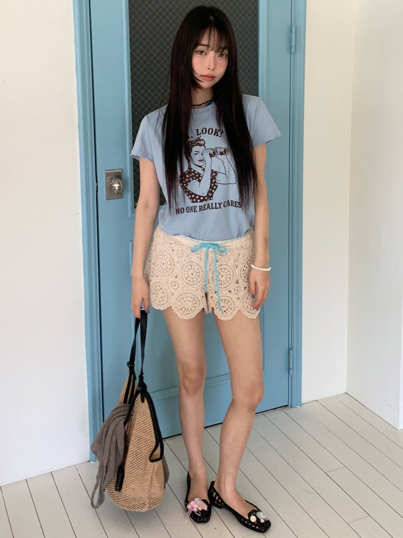Tarabymotion - Korean Women Fashion - #momslook - Retro Tee - 6