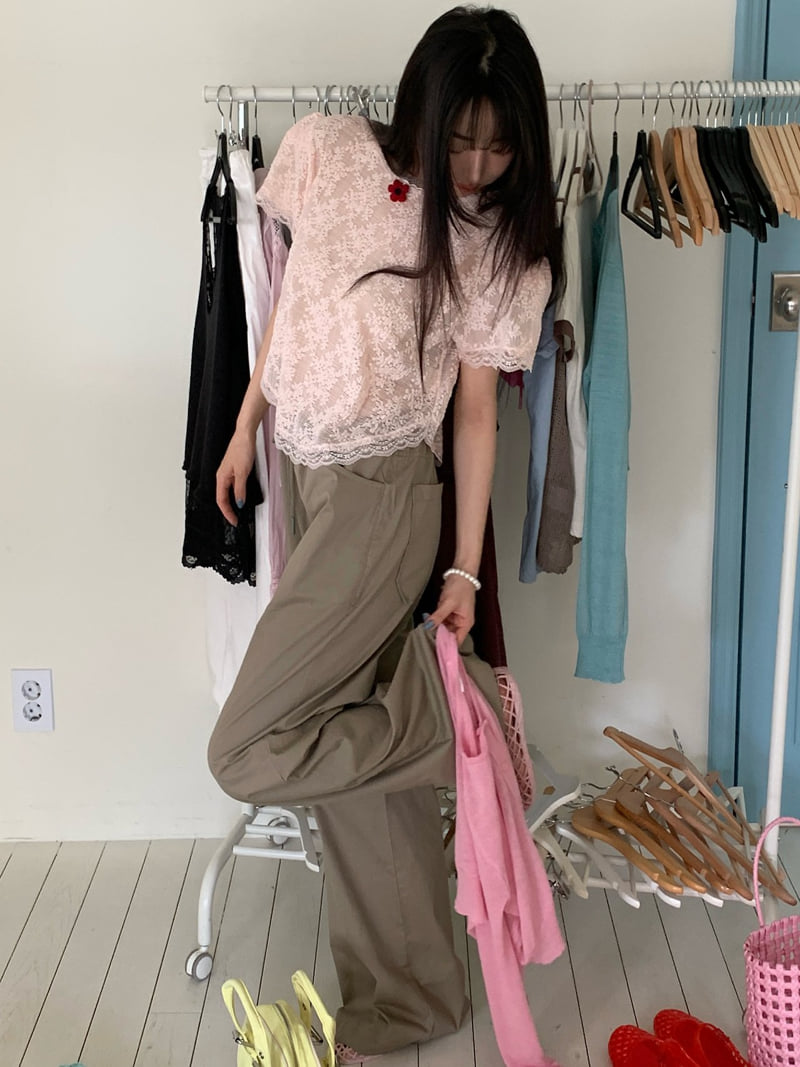Tarabymotion - Korean Women Fashion - #momslook - Beach Free Pants
