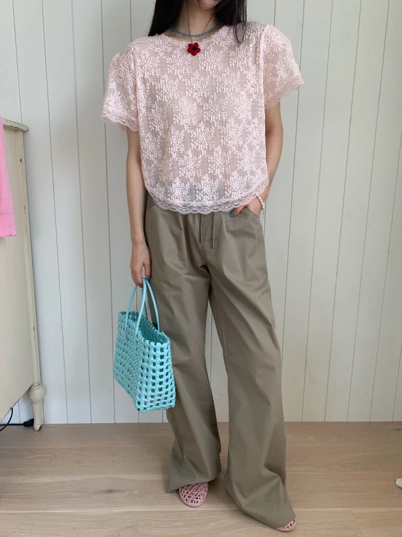 Tarabymotion - Korean Women Fashion - #momslook - Beach Free Pants - 2