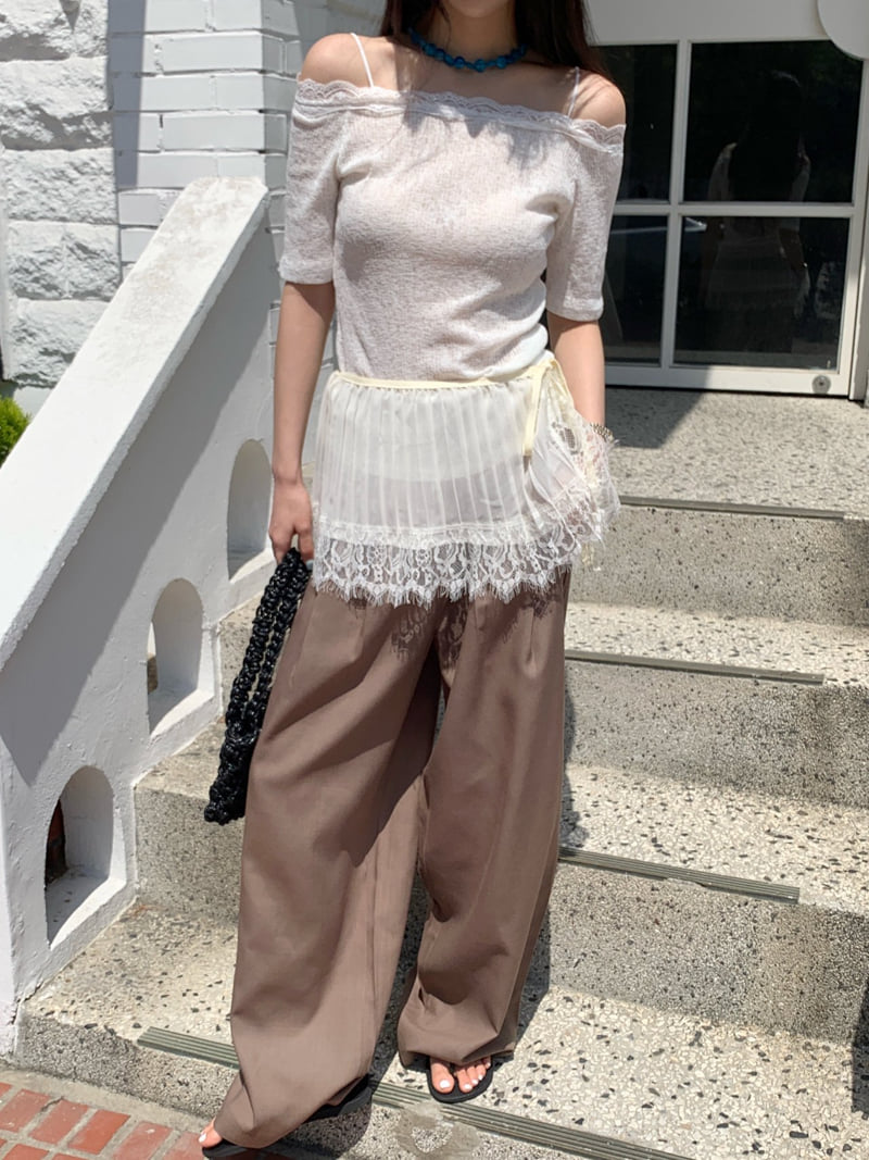 Tarabymotion - Korean Women Fashion - #pursuepretty - Pleated Wrap Skirt - 3