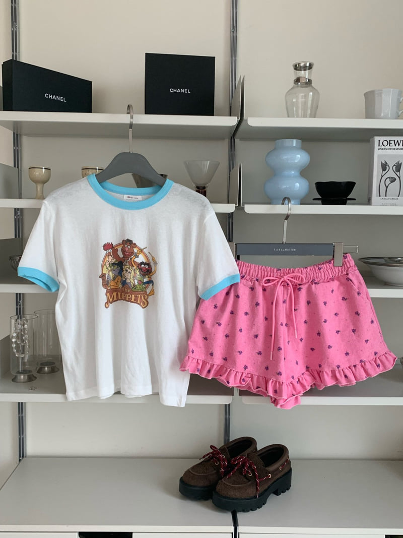Tarabymotion - Korean Women Fashion - #pursuepretty - Family Tee - 10