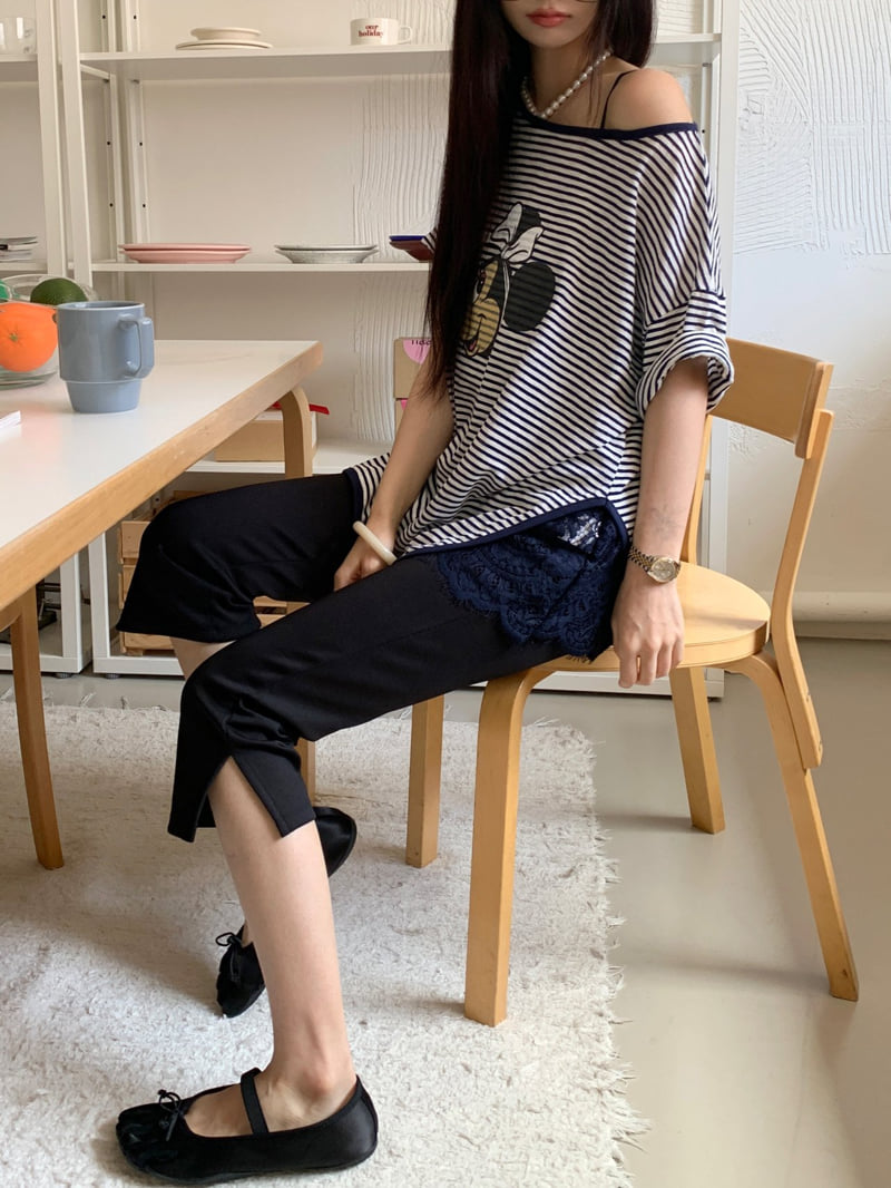 Tarabymotion - Korean Women Fashion - #restrostyle - Mini Turban Tee - 10