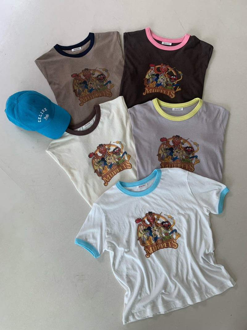 Tarabymotion - Korean Women Fashion - #restrostyle - Family Tee - 11