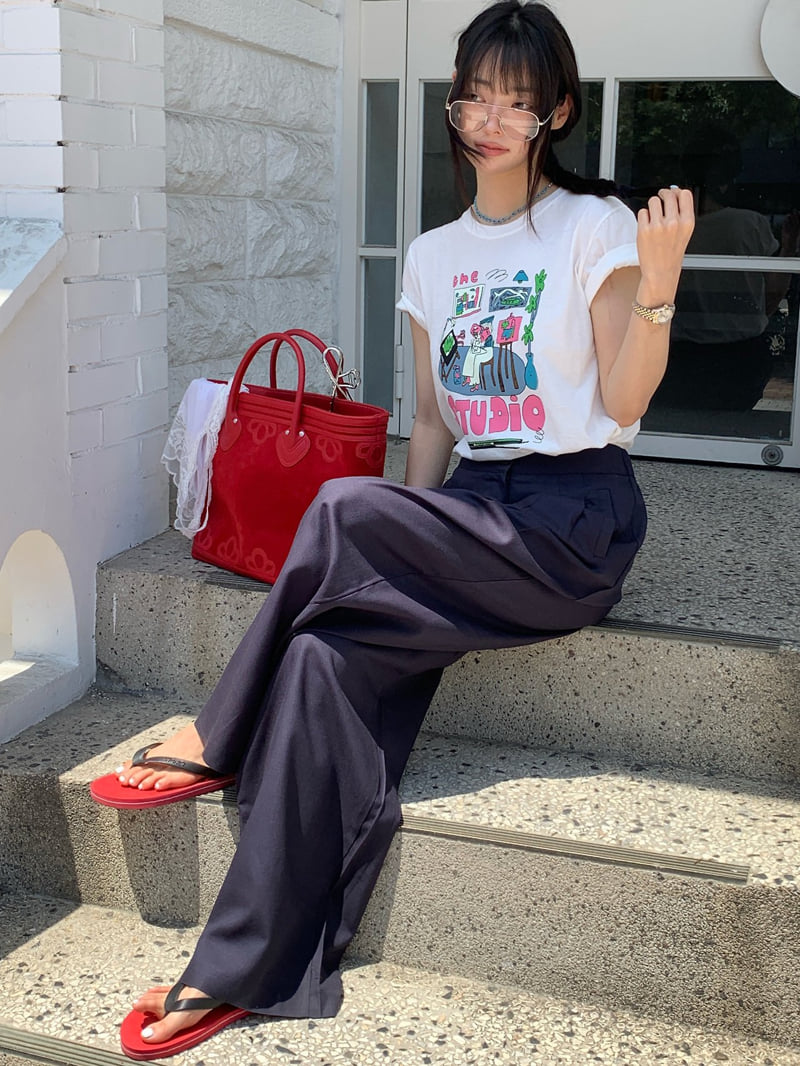 Tarabymotion - Korean Women Fashion - #shopsmall - Sand Linen Pants - 9