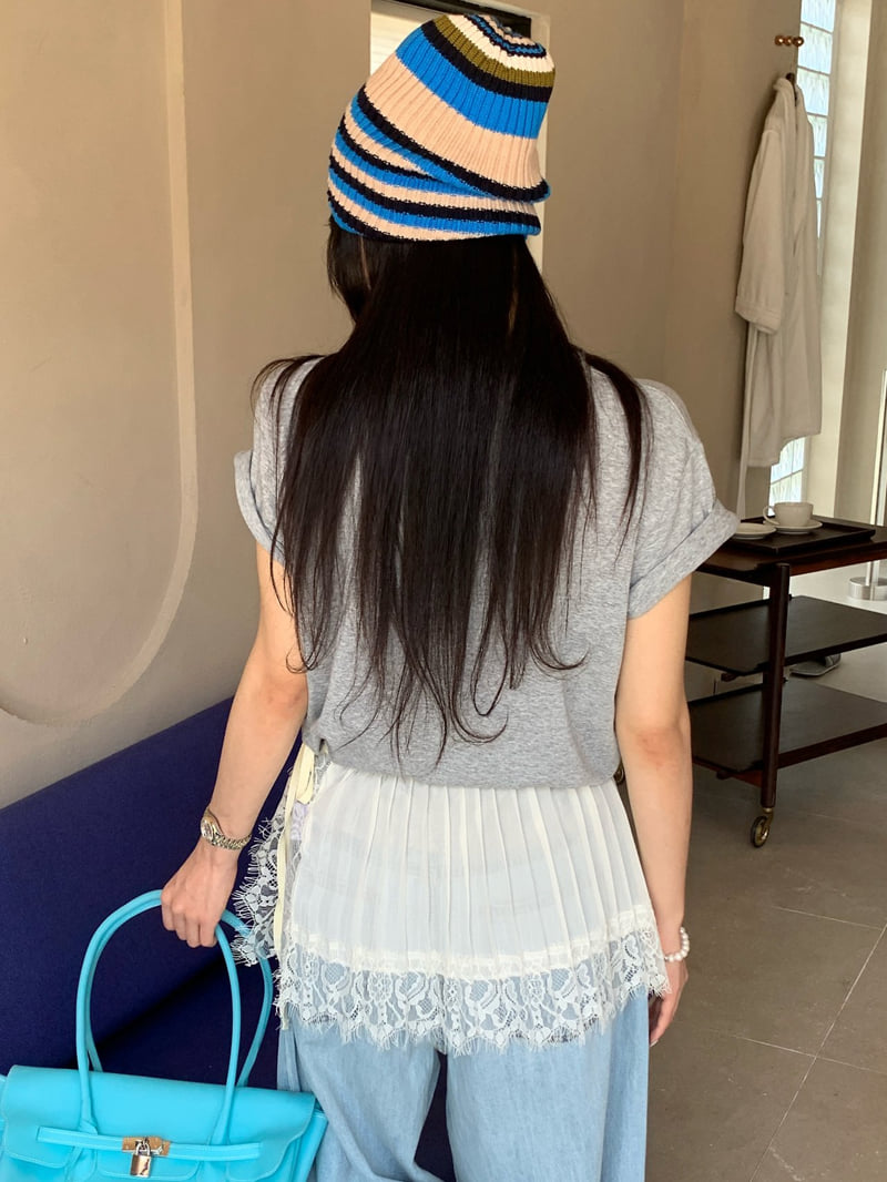 Tarabymotion - Korean Women Fashion - #thatsdarling - Pleated Wrap Skirt - 7