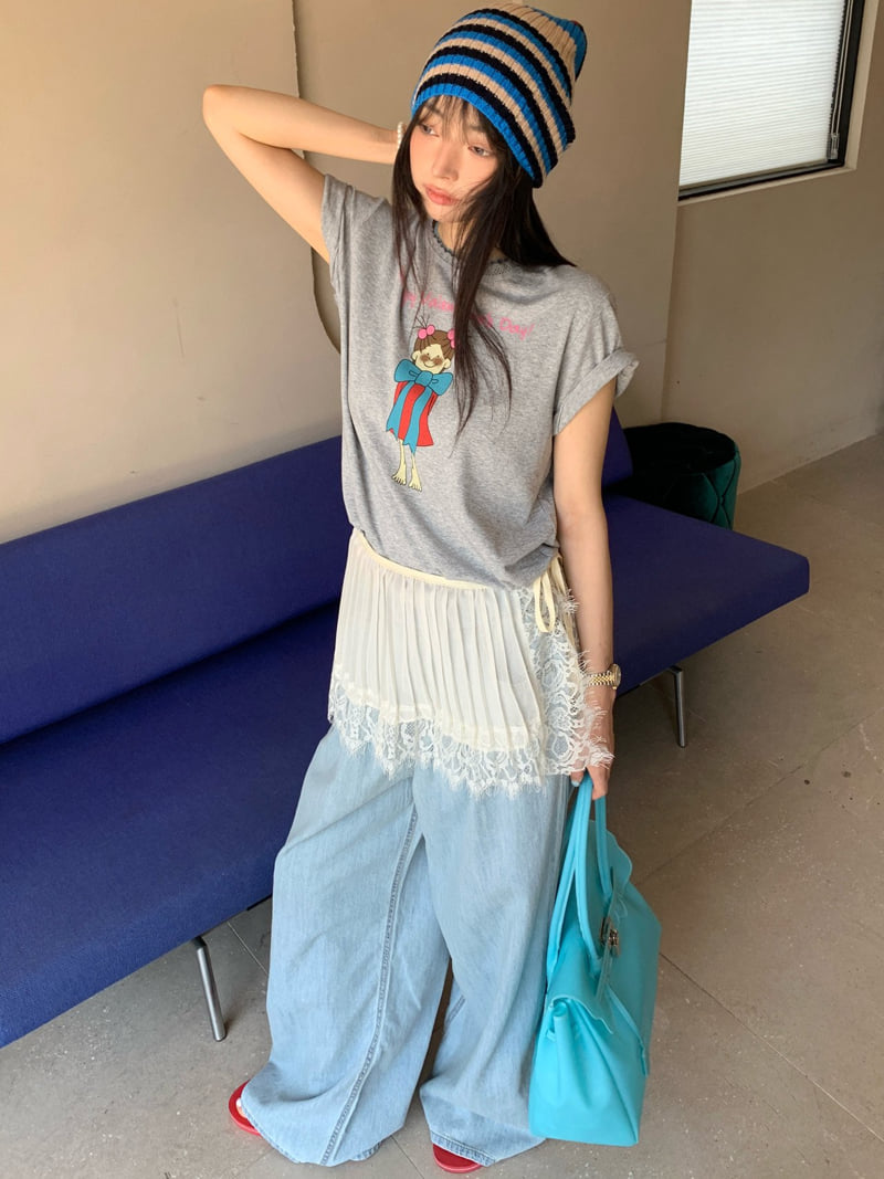 Tarabymotion - Korean Women Fashion - #thelittlethings - Pleated Wrap Skirt - 8