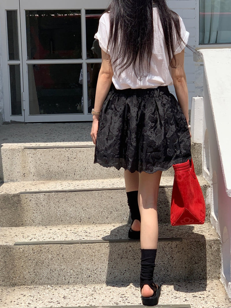 Tarabymotion - Korean Women Fashion - #thatsdarling - Shine Skirt - 4