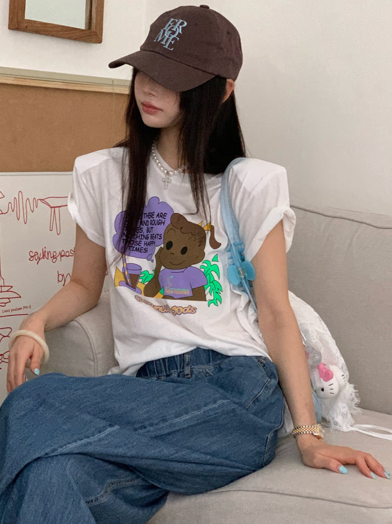 Tarabymotion - Korean Women Fashion - #vintageinspired - Think Pad Tee - 10