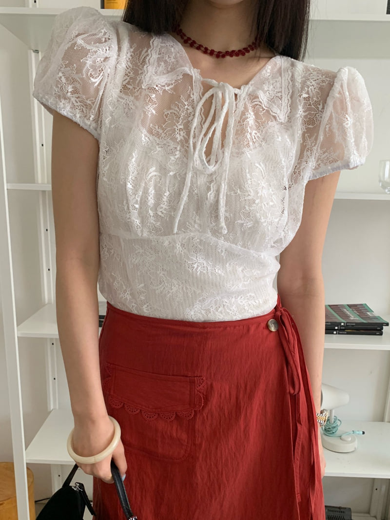Tarabymotion - Korean Women Fashion - #vintageinspired - Petite Blouse - 9