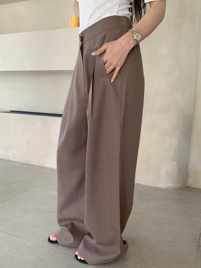 Tarabymotion - Korean Women Fashion - #womensfashion - Sand Linen Pants - 4