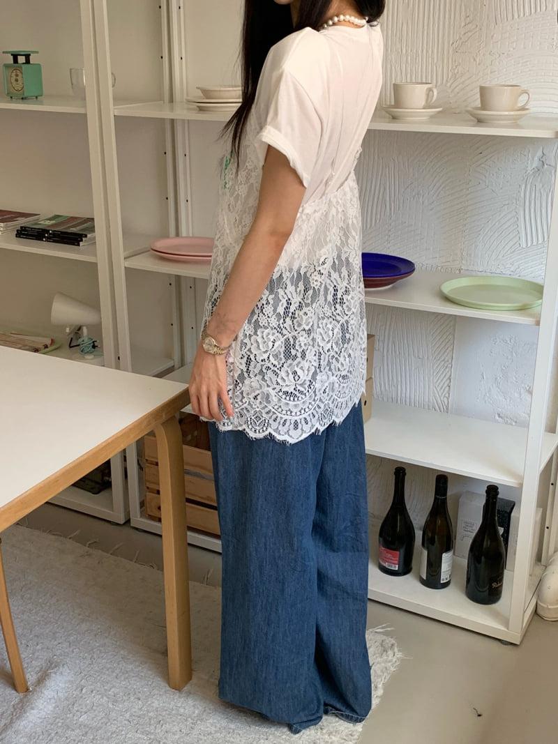 Tarabymotion - Korean Women Fashion - #vintagekidsstyle - Think Pad Tee - 11
