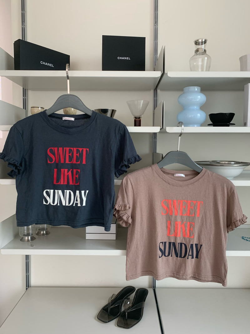 Tarabymotion - Korean Women Fashion - #vintagekidsstyle - Sunny Tee - 11