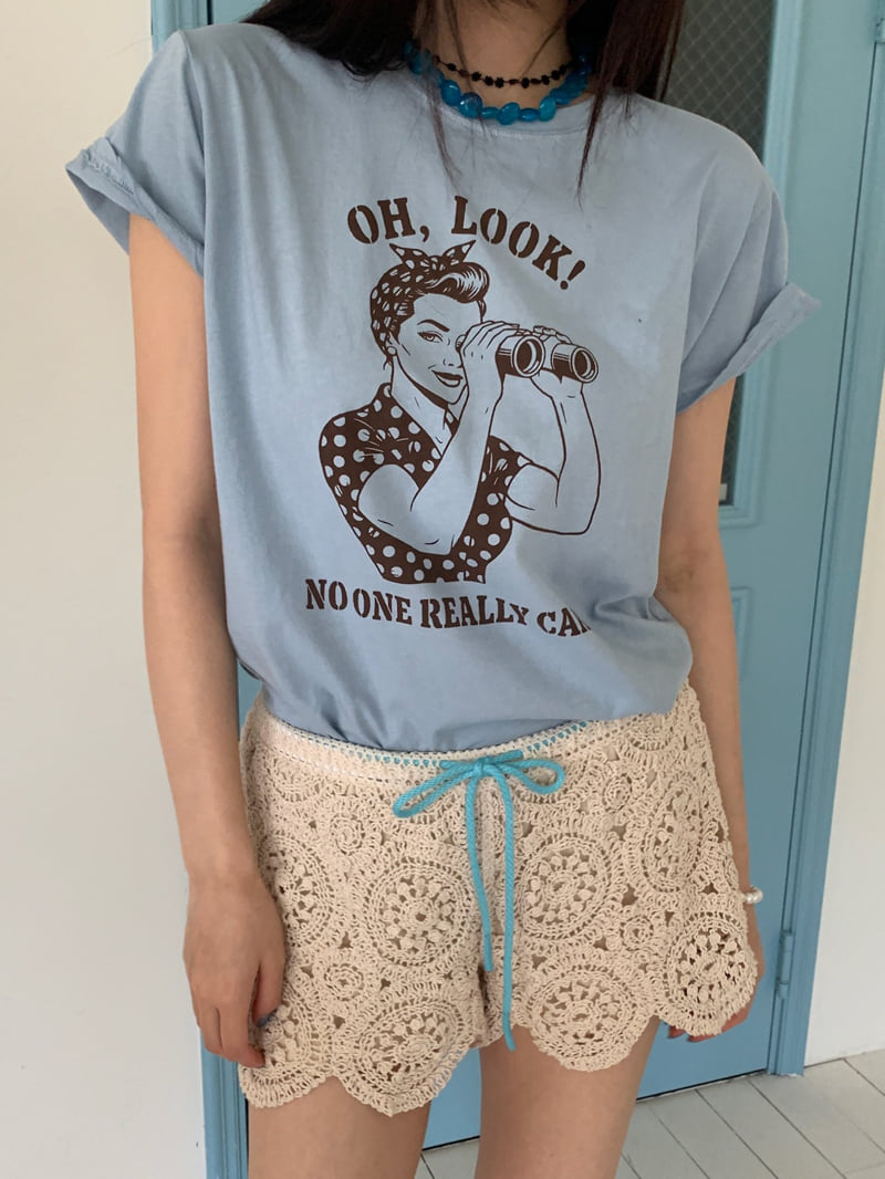 Tarabymotion - Korean Women Fashion - #vintagekidsstyle - Retro Tee - 10