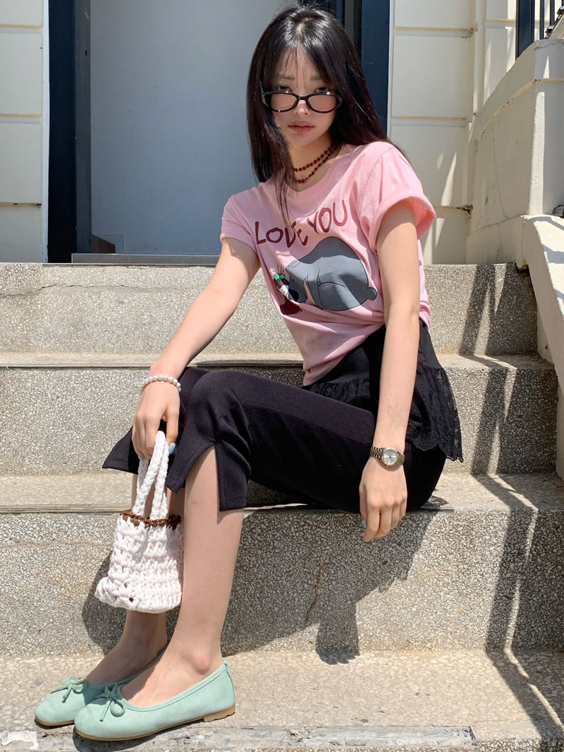 Tarabymotion - Korean Women Fashion - #womensfashion - Capri Pants - 11