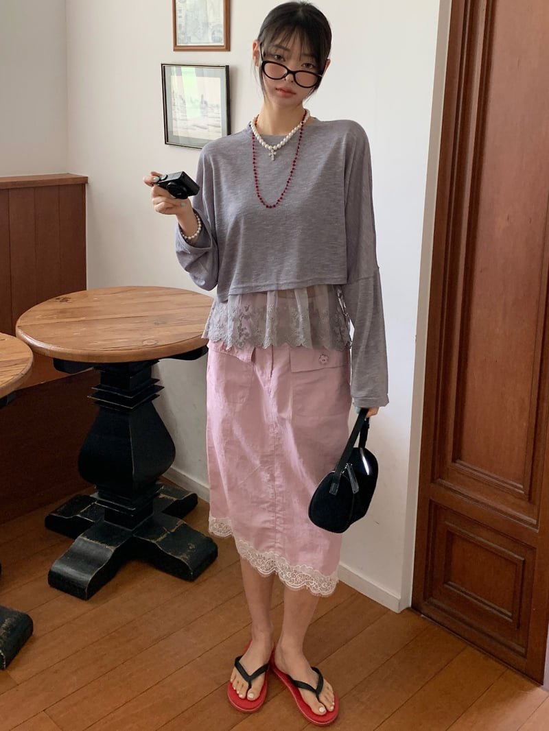 Tarabymotion - Korean Women Fashion - #womensfashion - Pocket Skirt - 12