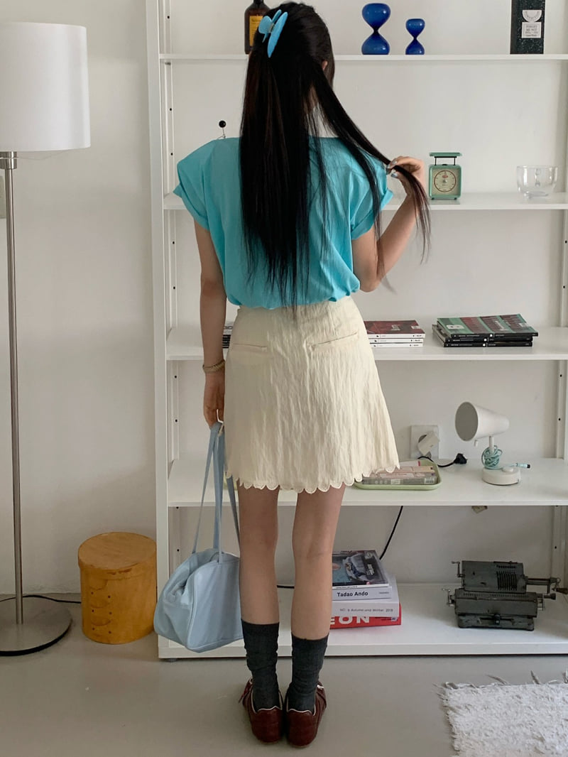 Tarabymotion - Korean Women Fashion - #womensfashion - Pocket Wrap Skirt - 8