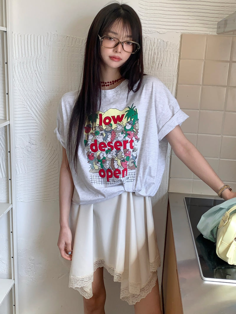 Tarabymotion - Korean Women Fashion - #womensfashion - Open World Tee