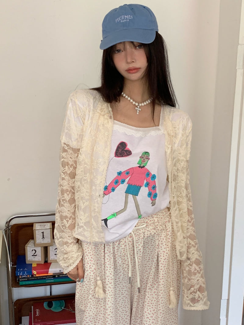 Tarabymotion - Korean Women Fashion - #womensfashion - Bella Lace Cardigan - 8