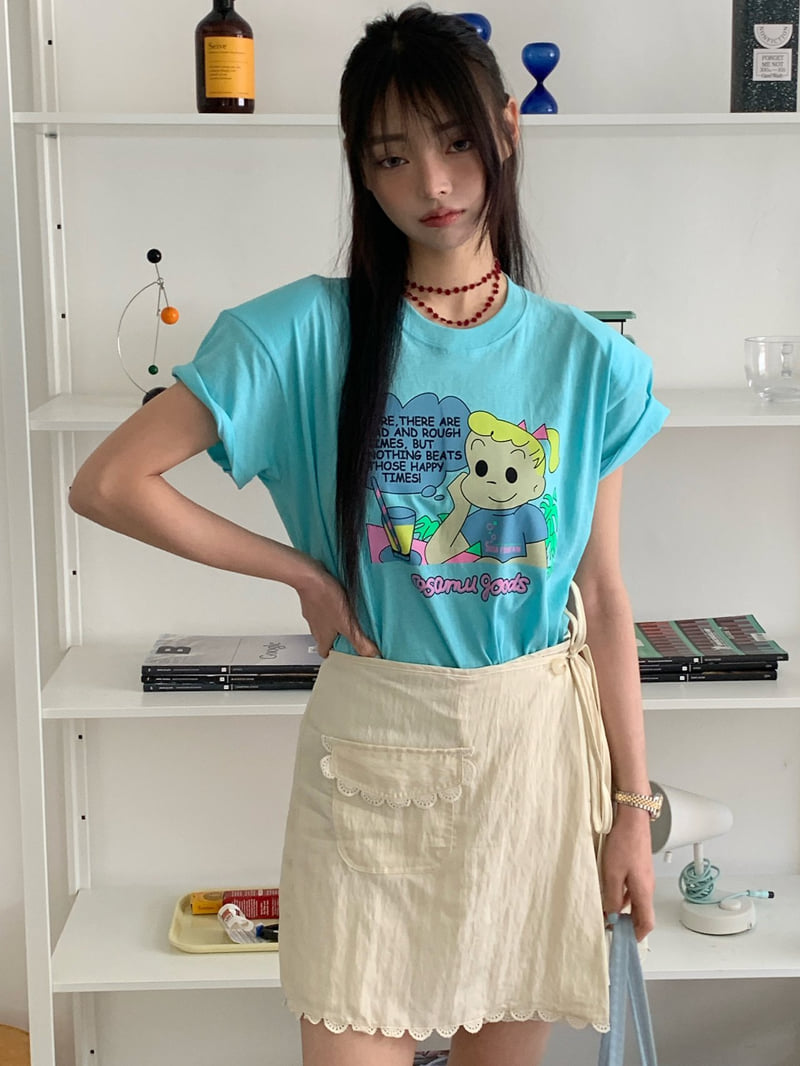 Tarabymotion - Korean Women Fashion - #womensfashion - Think Pad Tee - 3