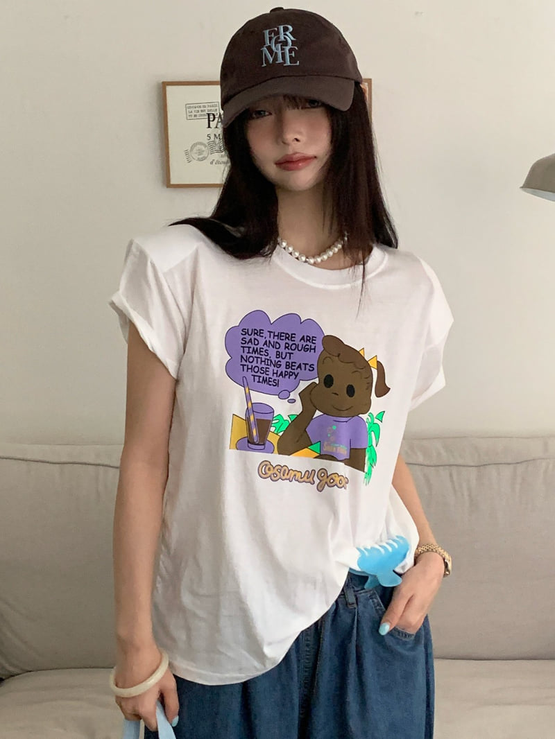 Tarabymotion - Korean Women Fashion - #womensfashion - Think Pad Tee - 9