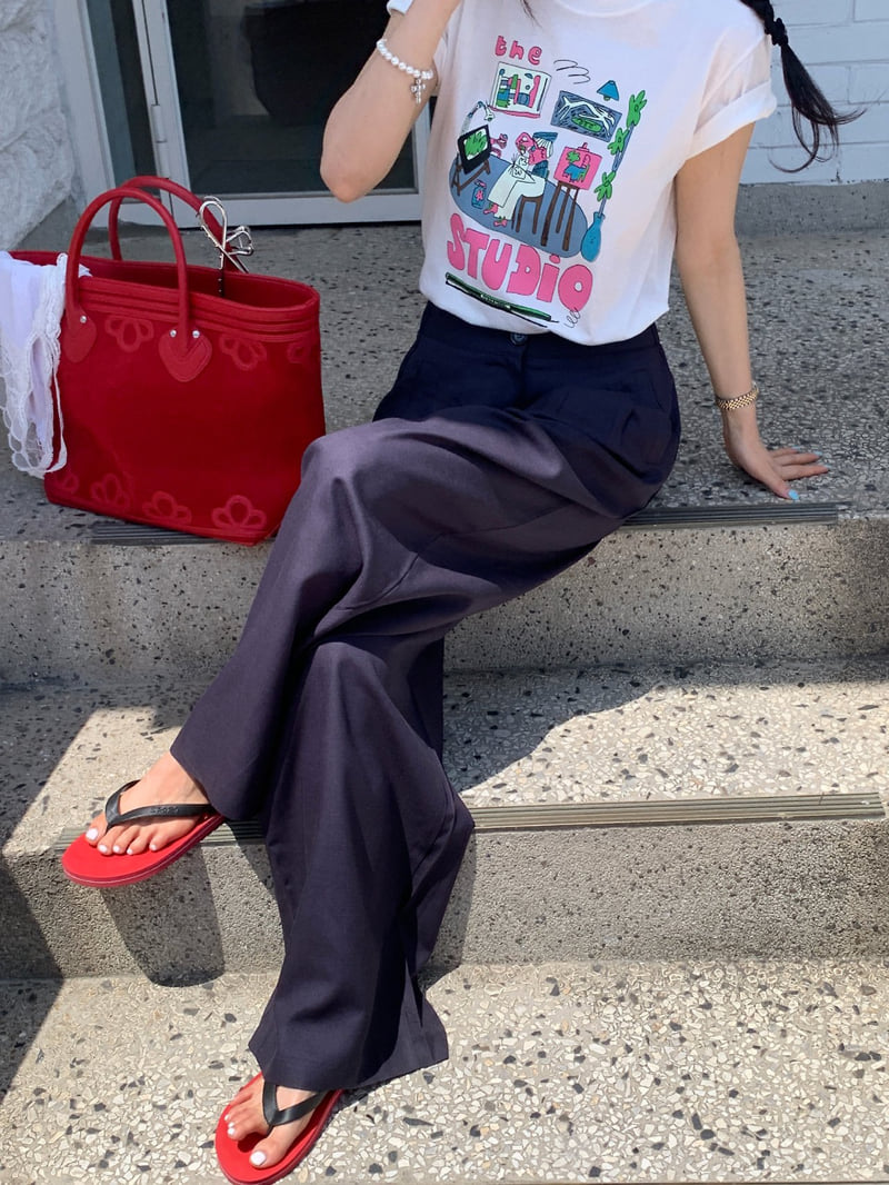 Tarabymotion - Korean Women Fashion - #womensfashion - Studio Tee - 9