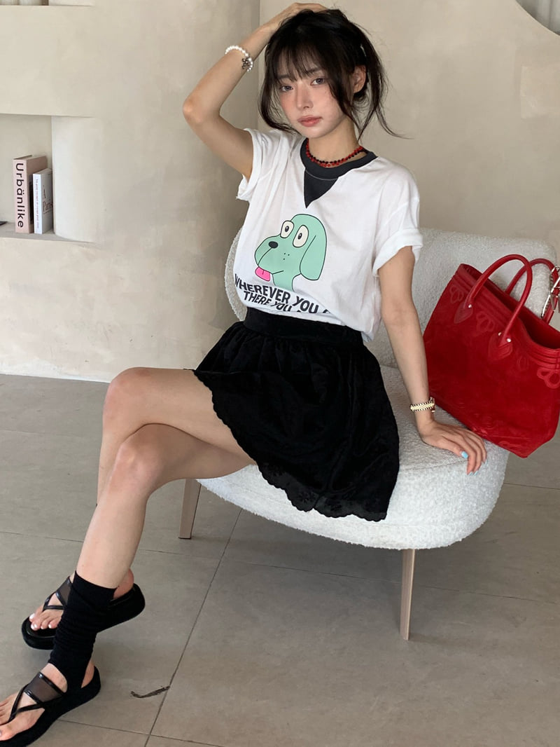 Tarabymotion - Korean Women Fashion - #womensfashion - Shine Skirt - 8
