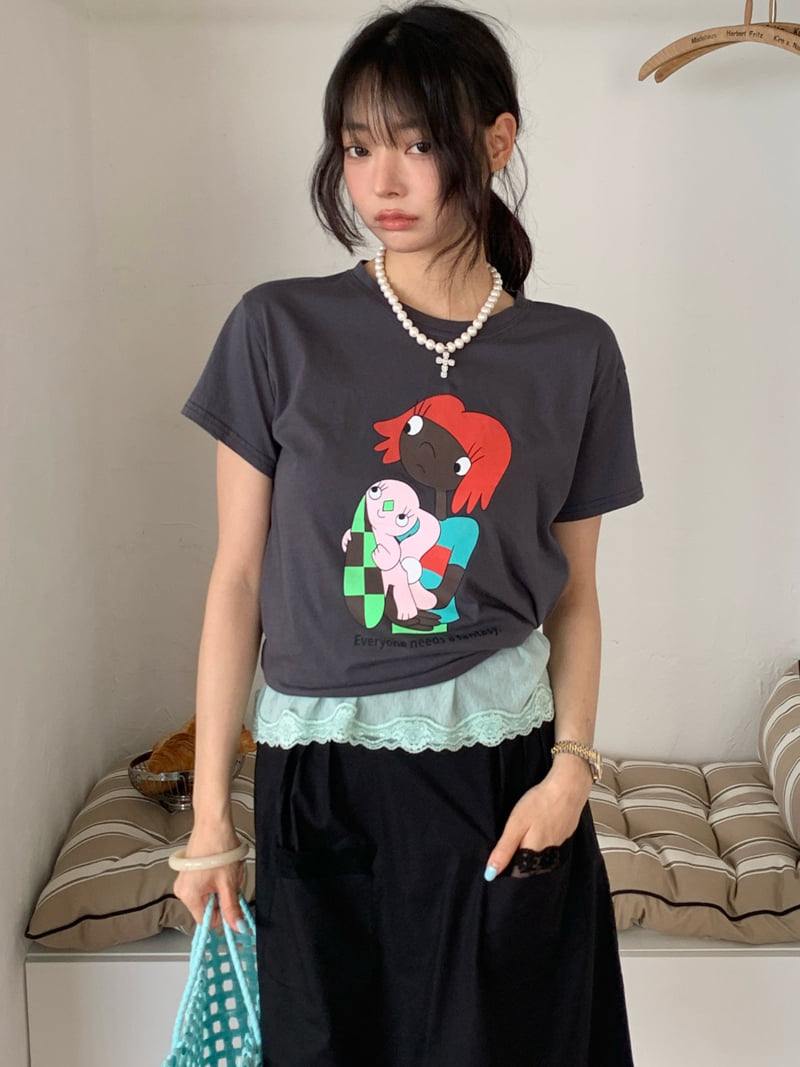 Tarabymotion - Korean Women Fashion - #womensfashion - Needs Tee - 7