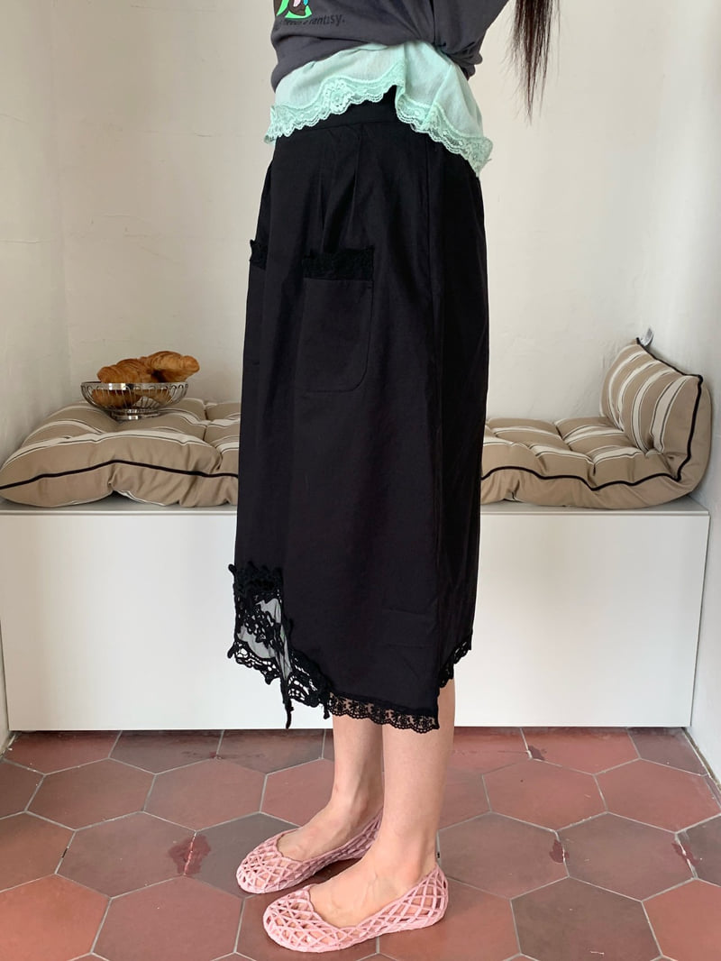 Tarabymotion - Korean Women Fashion - #momslook - Apron Skirt - 4