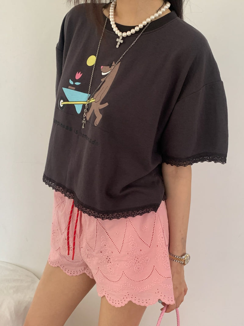 Tarabymotion - Korean Women Fashion - #womensfashion - Cart Tee - 2