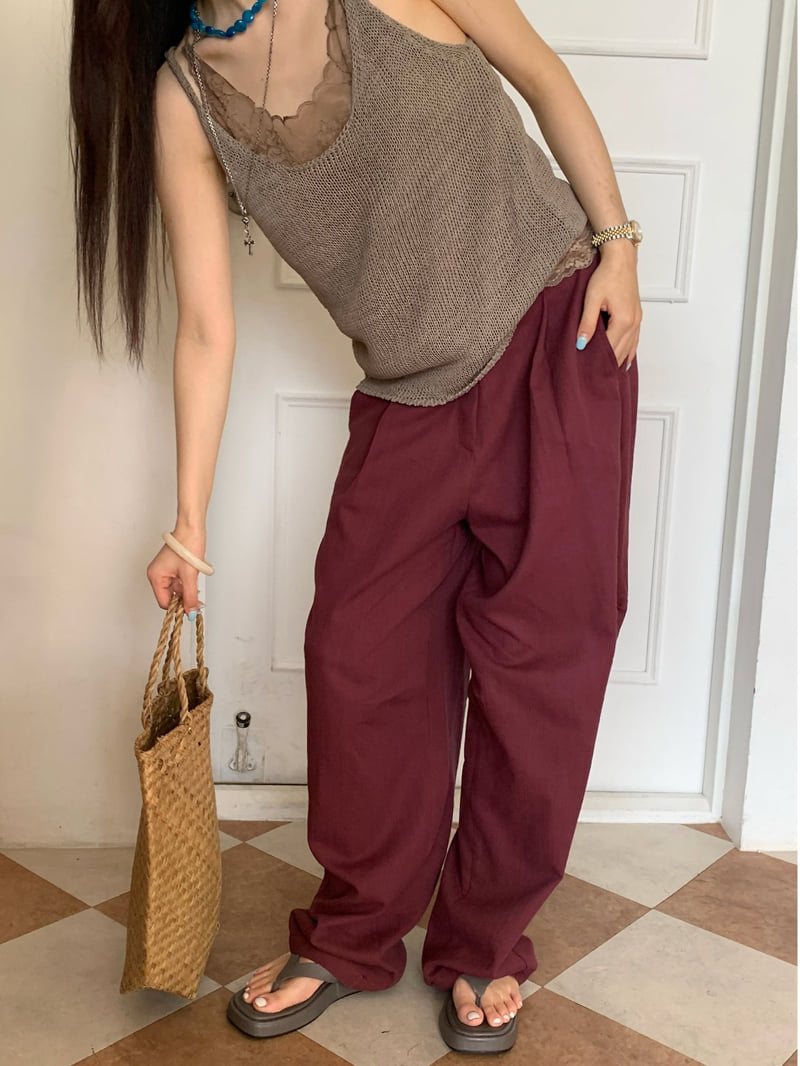 Tarabymotion - Korean Women Fashion - #womensfashion - Free Fit Pants - 2