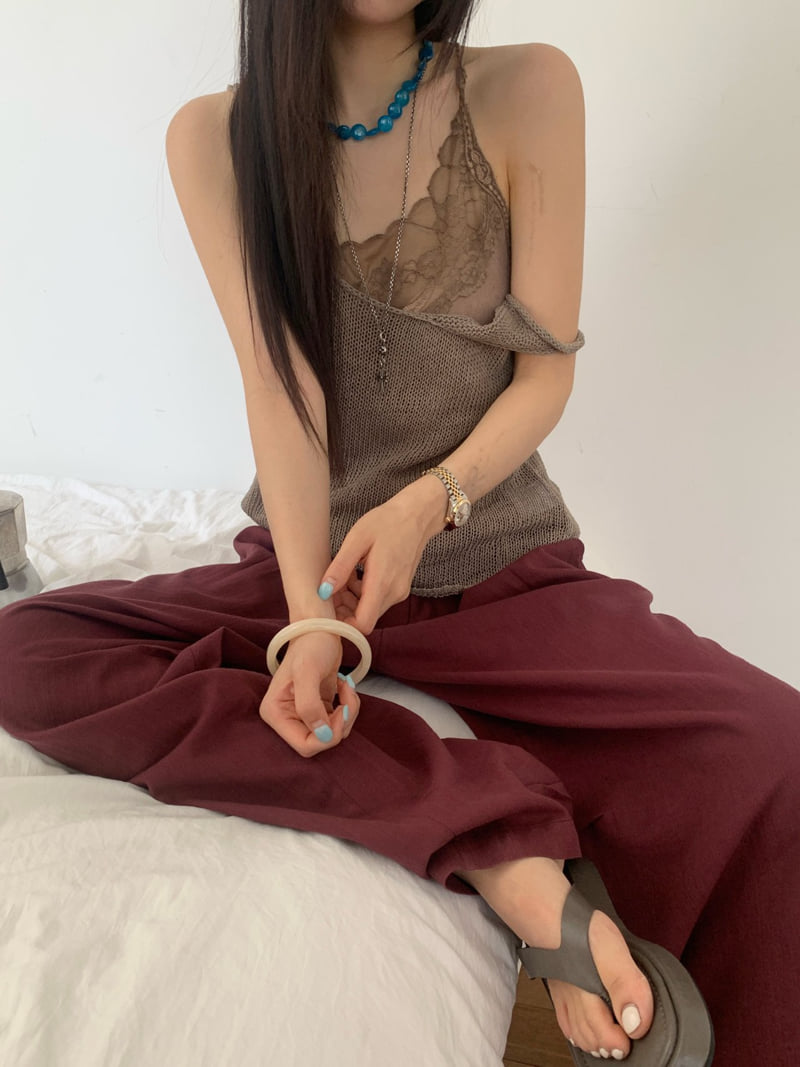 Tarabymotion - Korean Women Fashion - #momslook - Free Fit Pants - 4