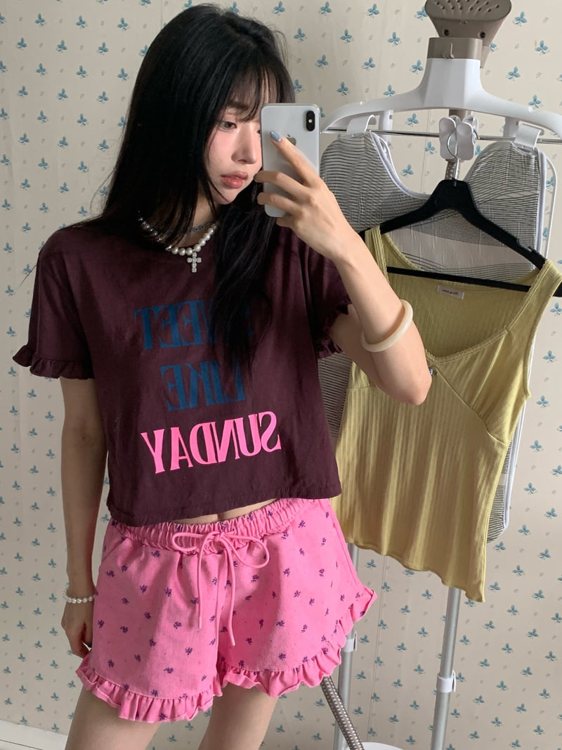 Tarabymotion - Korean Women Fashion - #womensfashion - Sunny Tee