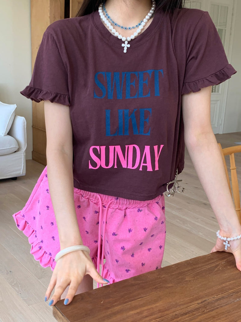 Tarabymotion - Korean Women Fashion - #womensfashion - Sunny Tee - 3