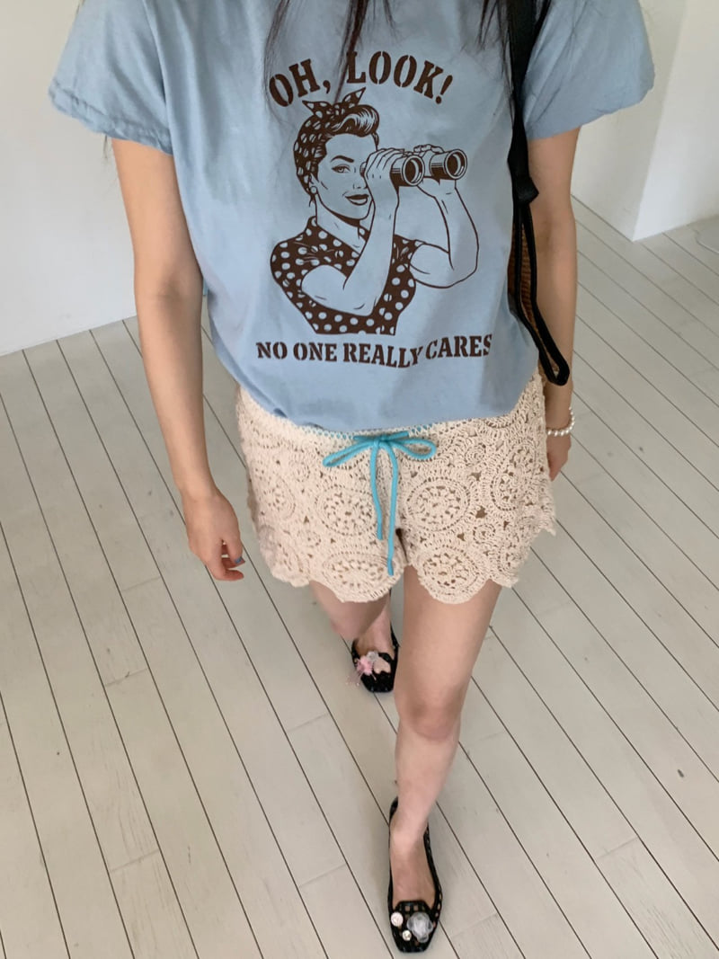 Tarabymotion - Korean Women Fashion - #womensfashion - Retro Tee - 2