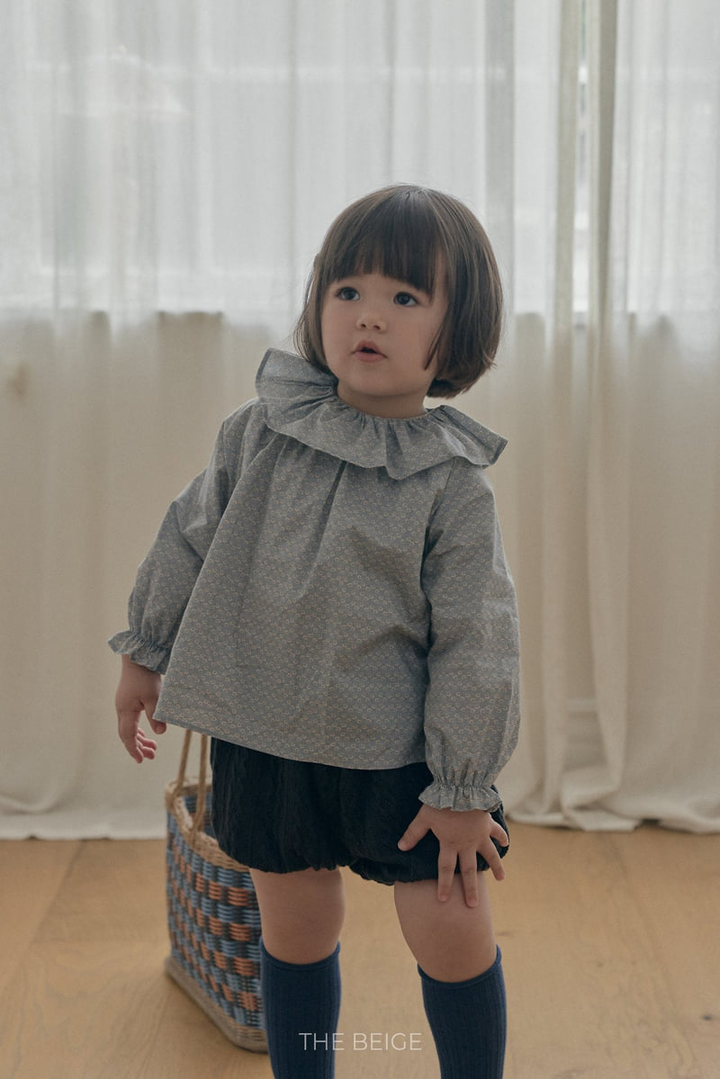 The Beige - Korean Baby Fashion - #babyboutique - Flower Blouse - 10