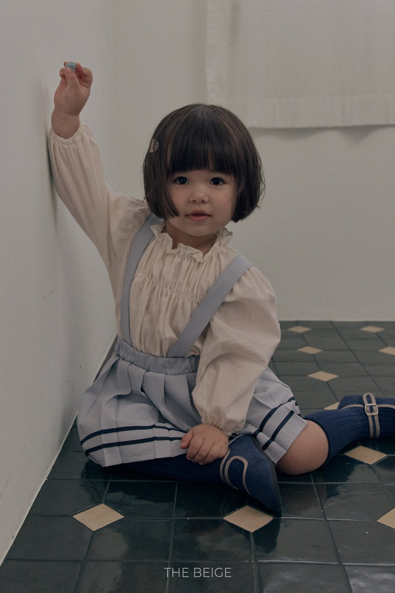 The Beige - Korean Baby Fashion - #babyboutique - Shirring Blouse - 8