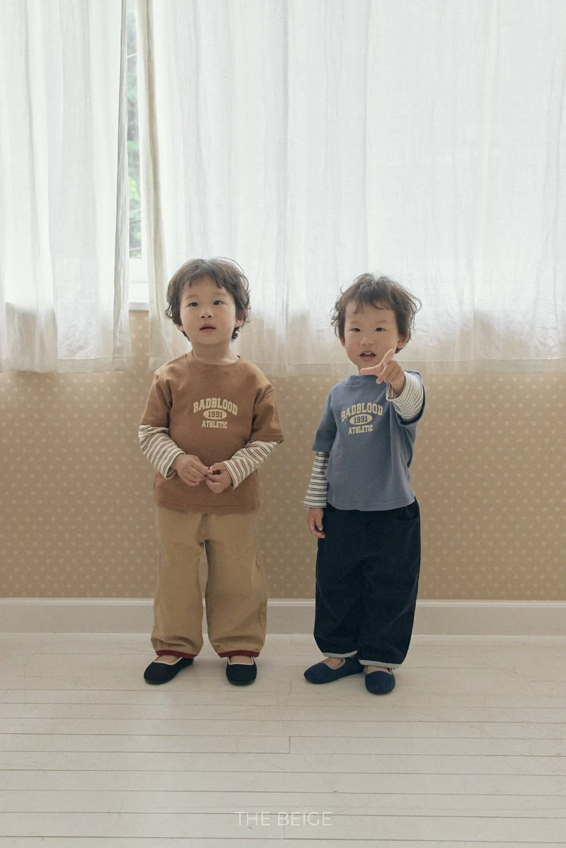 The Beige - Korean Baby Fashion - #babyboutique - Layered Tee - 5
