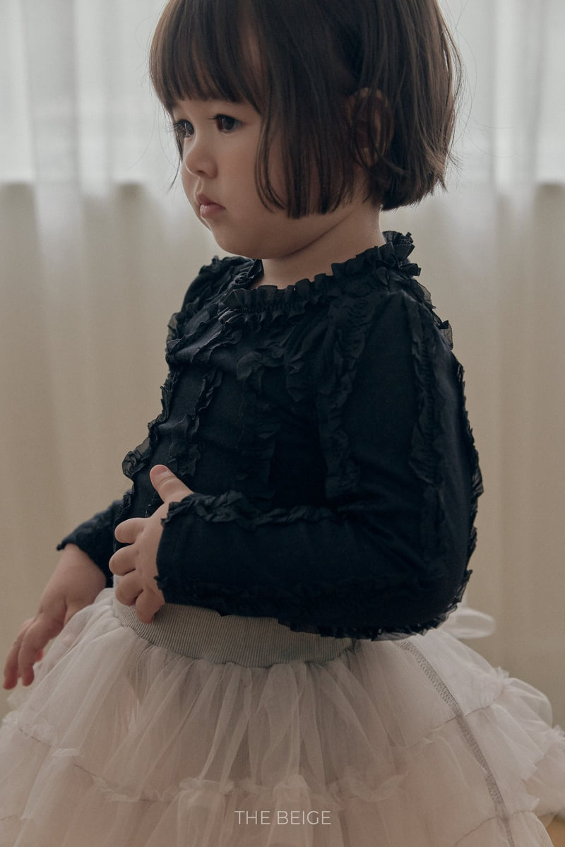 The Beige - Korean Baby Fashion - #onlinebabyshop - Ruffle Tee - 4