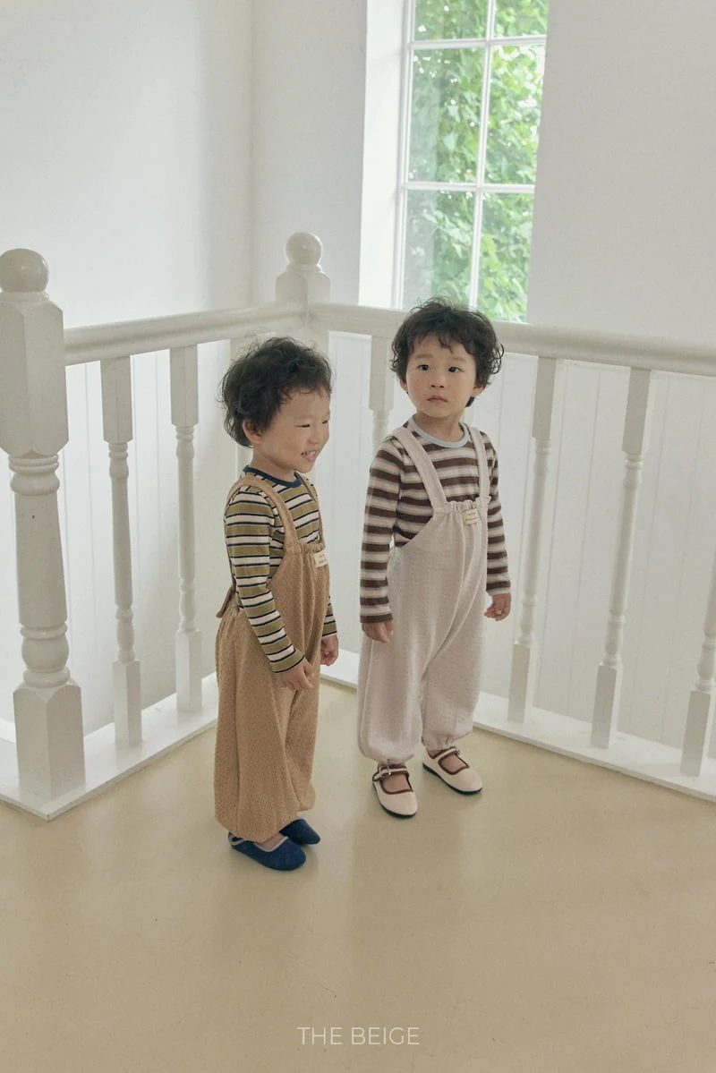 The Beige - Korean Baby Fashion - #babyboutique - Multi Stripe Tee - 4