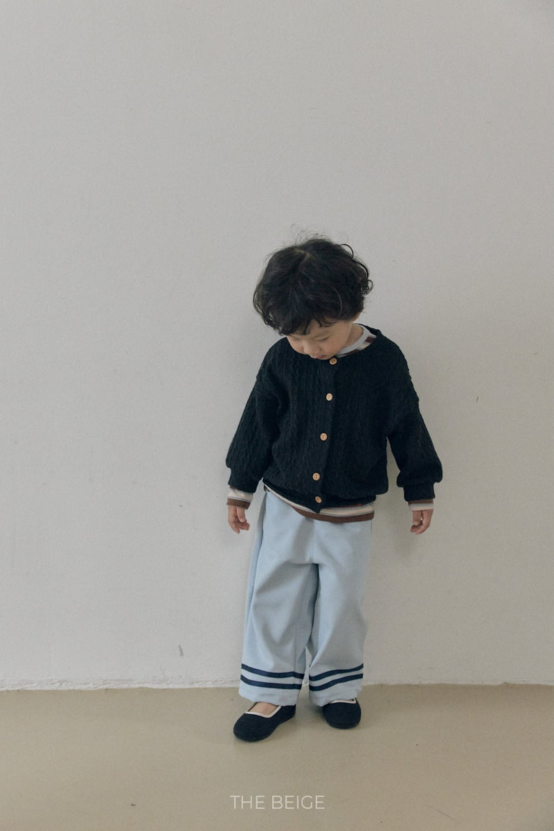 The Beige - Korean Baby Fashion - #babyboutique - Tape Pants - 5