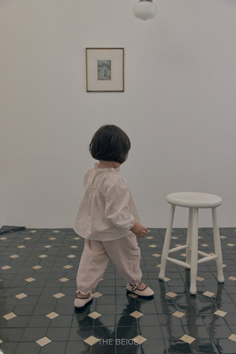 The Beige - Korean Baby Fashion - #smilingbaby - Dot Frill Pants - 4