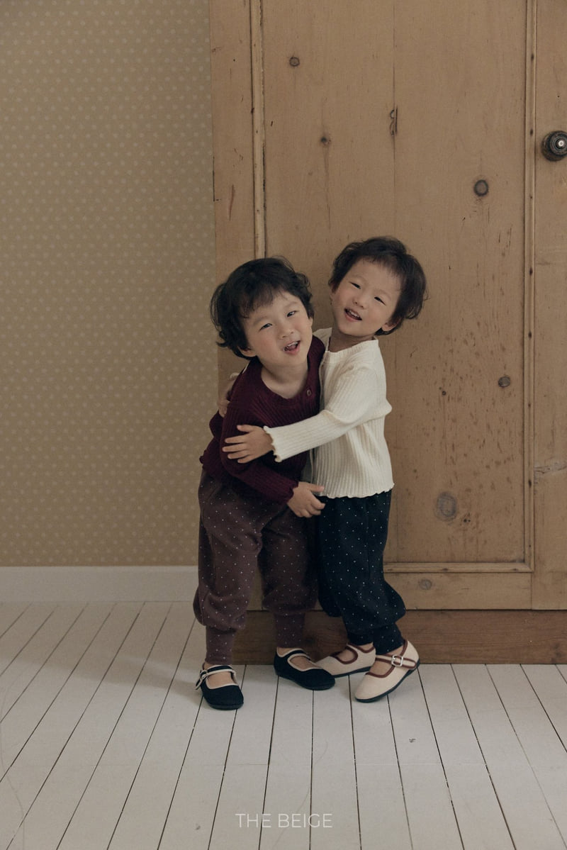 The Beige - Korean Baby Fashion - #babyboutique - Aladdin Dot Pants - 3