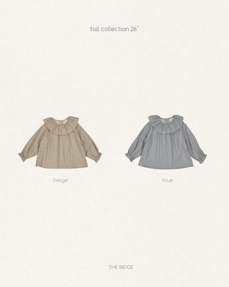 The Beige - Korean Baby Fashion - #babyboutiqueclothing - Flower Blouse - 11