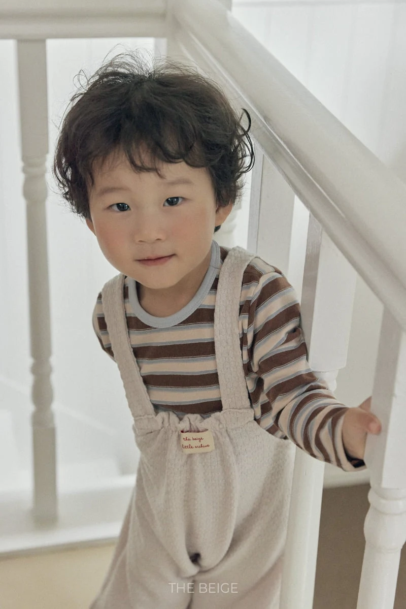 The Beige - Korean Baby Fashion - #babyboutiqueclothing - Multi Stripe Tee - 5