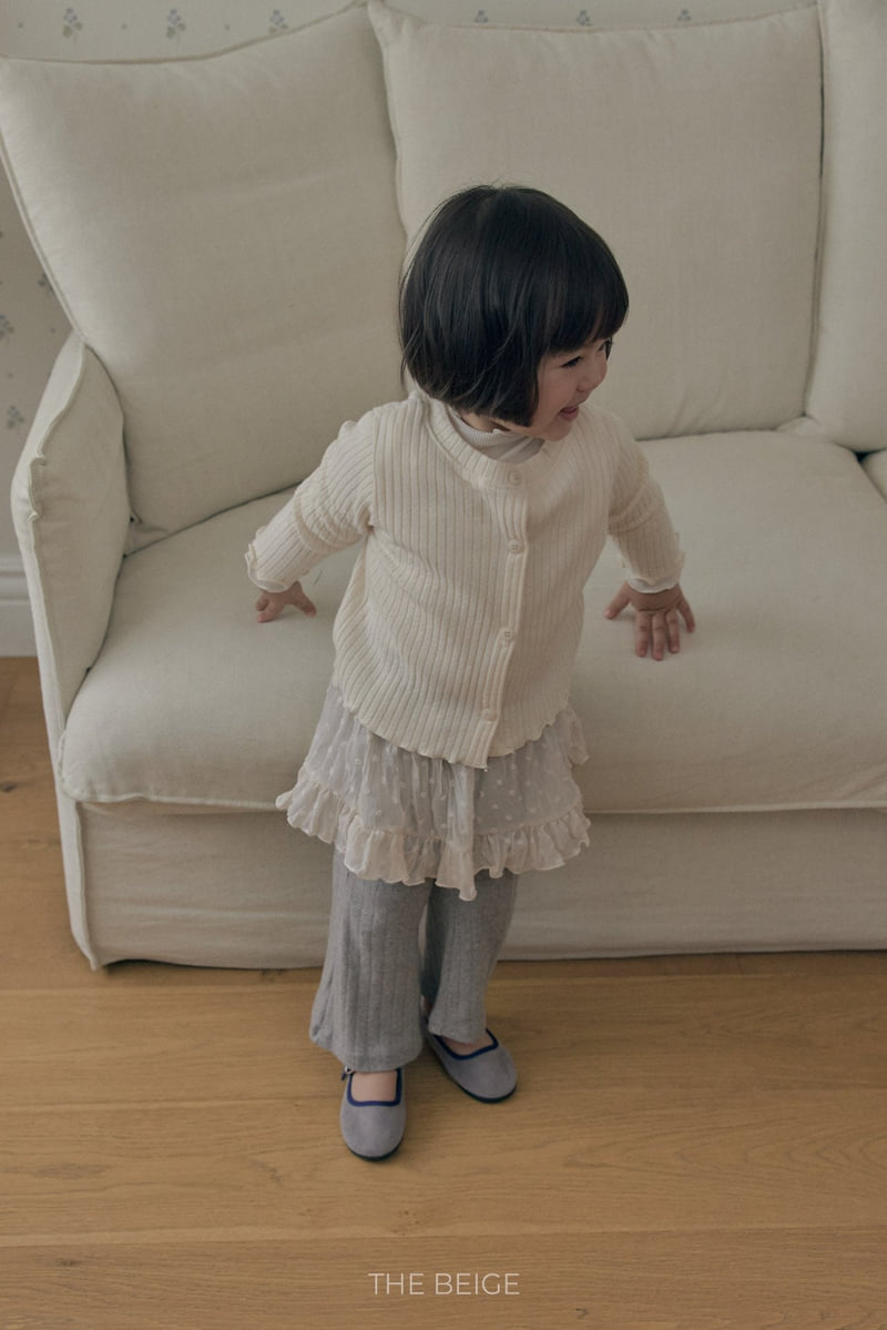 The Beige - Korean Baby Fashion - #babyboutiqueclothing - Chiffon Skirt Pants - 7