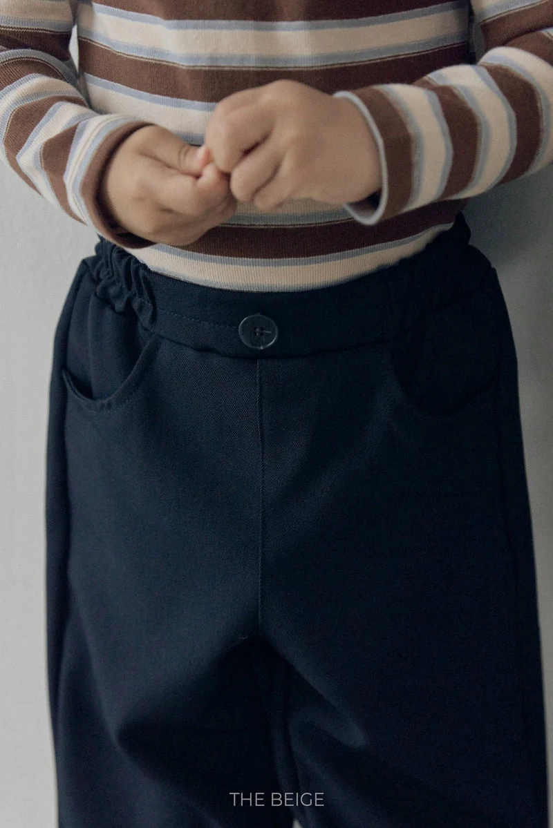 The Beige - Korean Baby Fashion - #babyboutiqueclothing - Tape Pants - 6