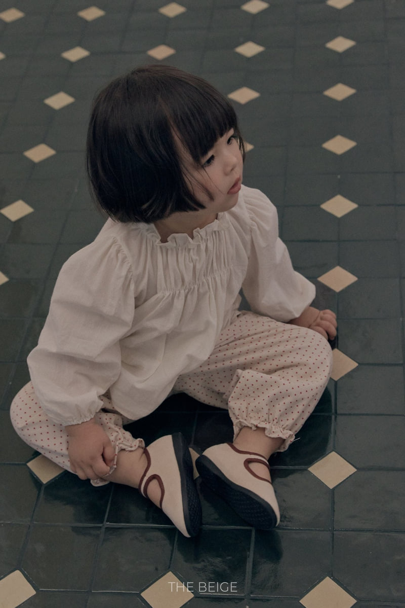 The Beige - Korean Baby Fashion - #babyboutiqueclothing - Dot Frill Pants - 5
