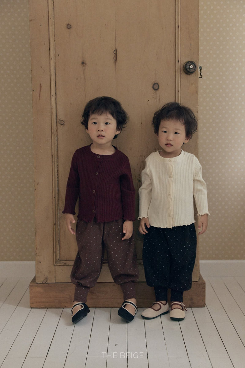 The Beige - Korean Baby Fashion - #babyboutique - Aladdin Dot Pants - 4