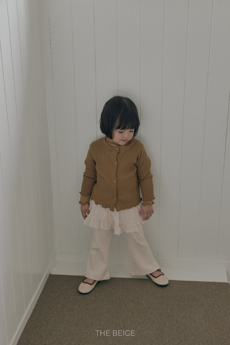 The Beige - Korean Baby Fashion - #babyclothing - 26 Rib Cardigan